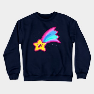 Super Cute Kawaii Ugly Shooting Star Crewneck Sweatshirt